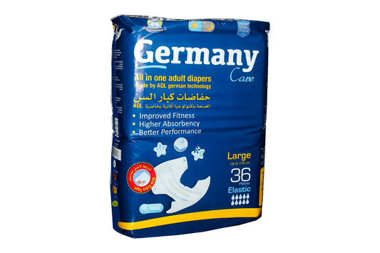 Germany Care Adult Diapers – Large – 36 Pieces