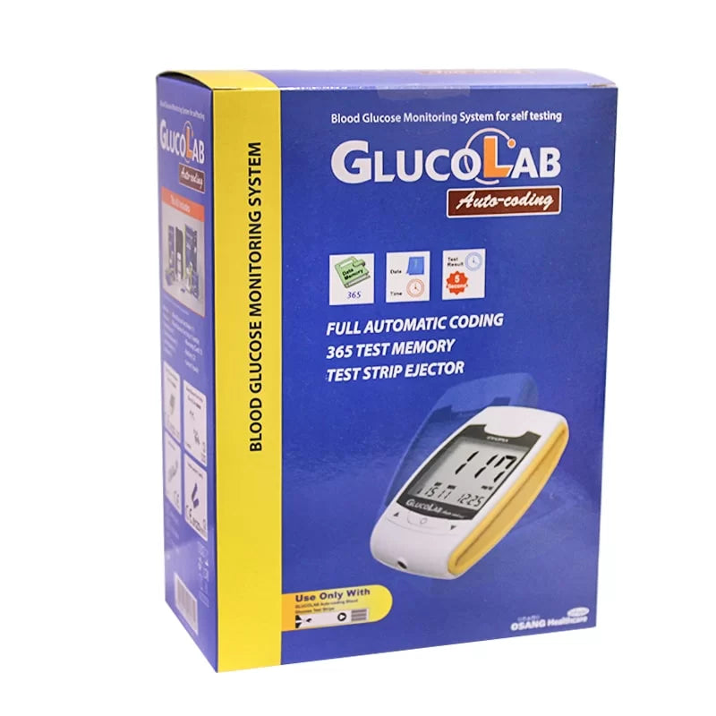 GlucoLab Auto‑Coding Blood Glucose Monitoring System
