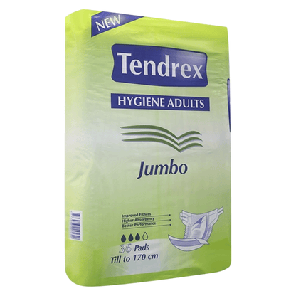 Tendrex Adult Diapers – Large – 36 Pieces (Up to 170 cm)