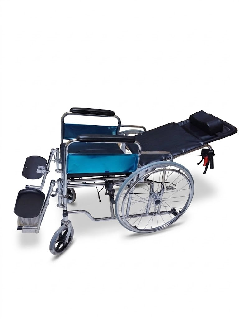 IG-Care Medical 3-in-1 Wheelchair Commode with Dual Brakes
