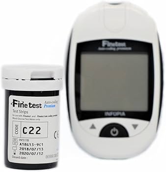 FineTest Auto‑Coding Premium Blood Glucose Monitor