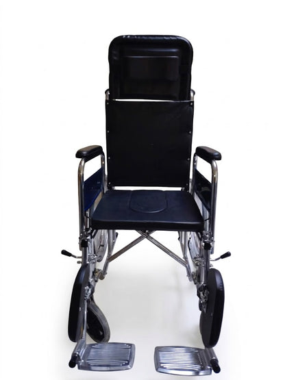 IG-Care Medical 3-in-1 Wheelchair Commode with Dual Brakes