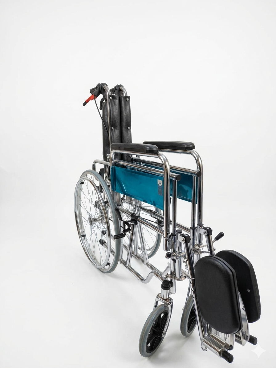 IG-Care Medical 3-in-1 Wheelchair Commode with Dual Brakes