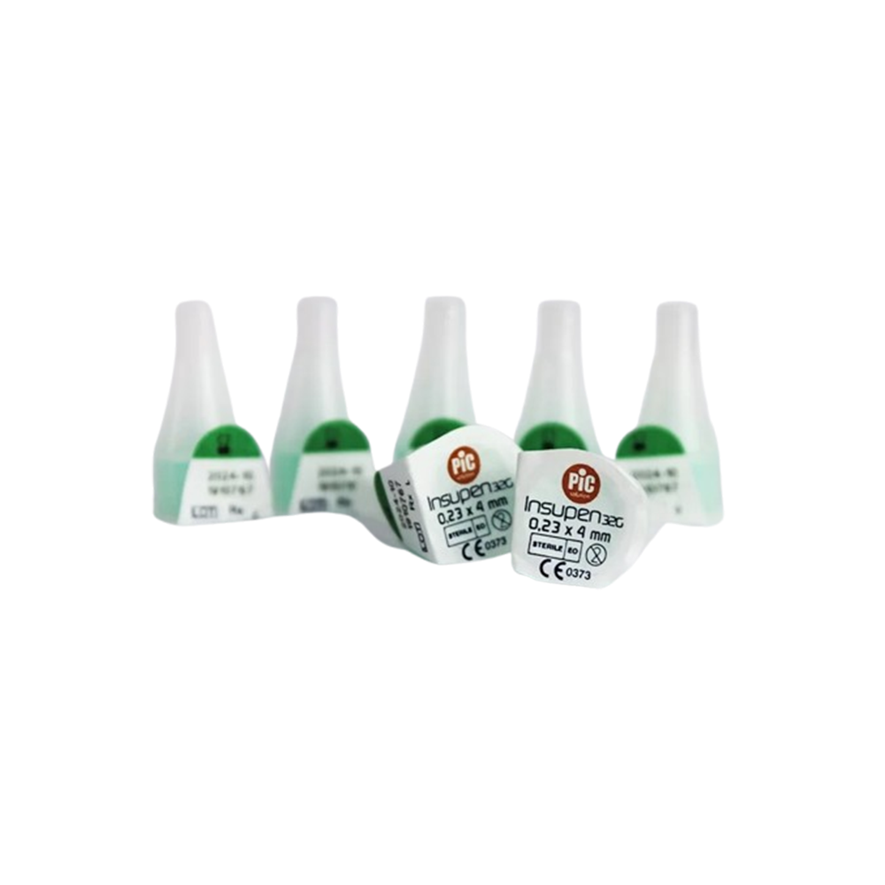 Advanced Insupen Pen Needles – 32G × 4 mm – 100 Pieces